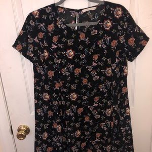 Floral swing dress